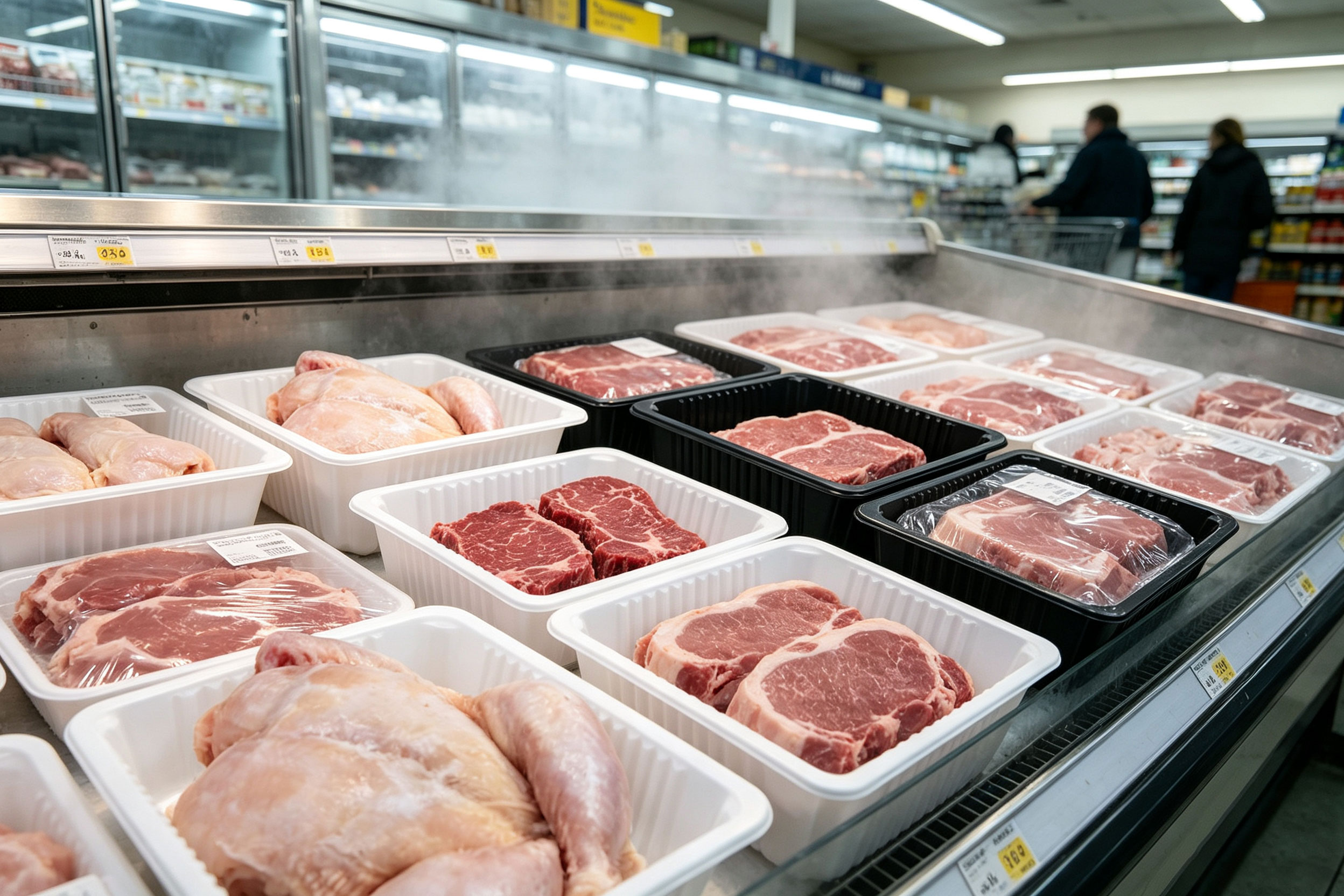 meat packaging tray