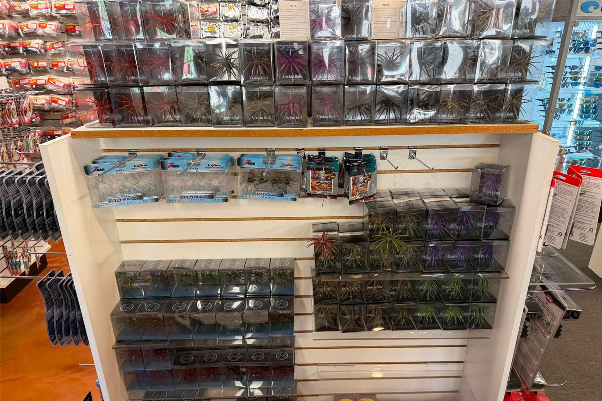 clear PET folding box for tackle