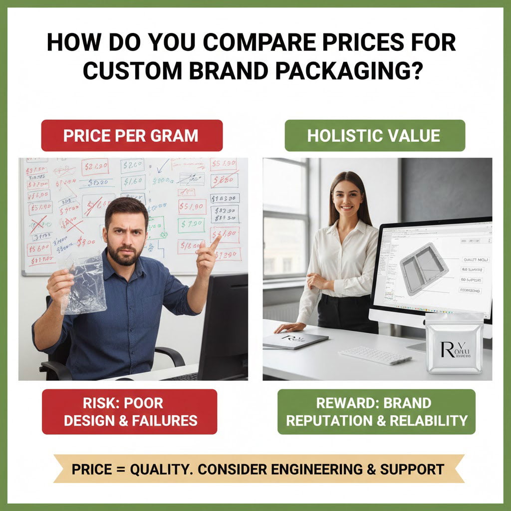 Negotiating custom packaging deals Custom food container design blueprint