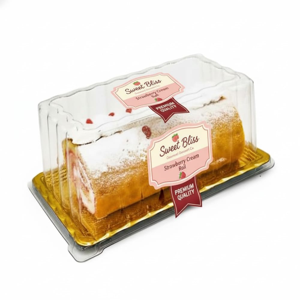 Rectangular Golden Container with lid