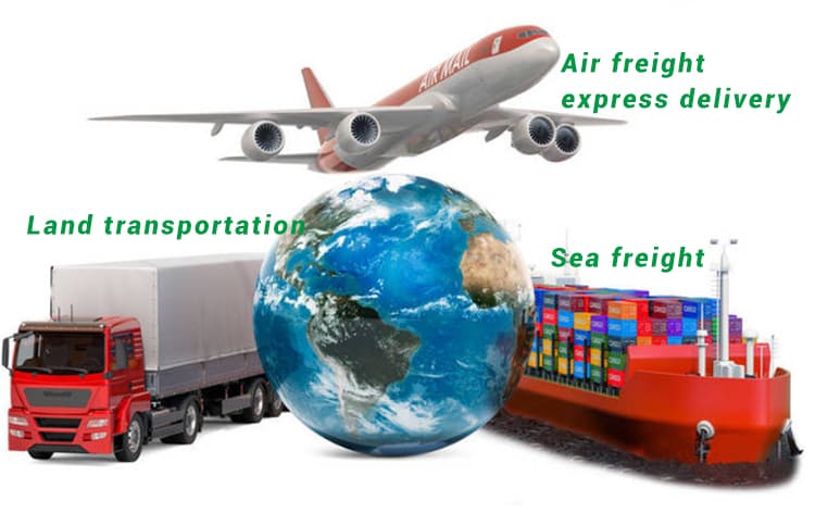 sea air express land transportation shipping