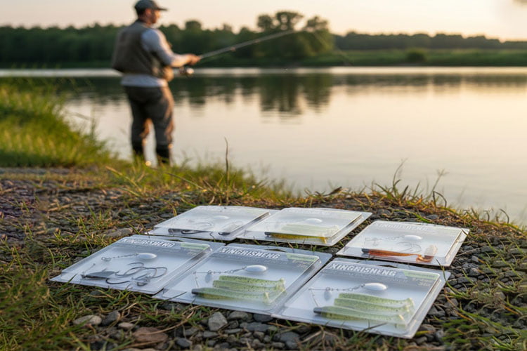 Customized blister clamshells for fishing tackle 