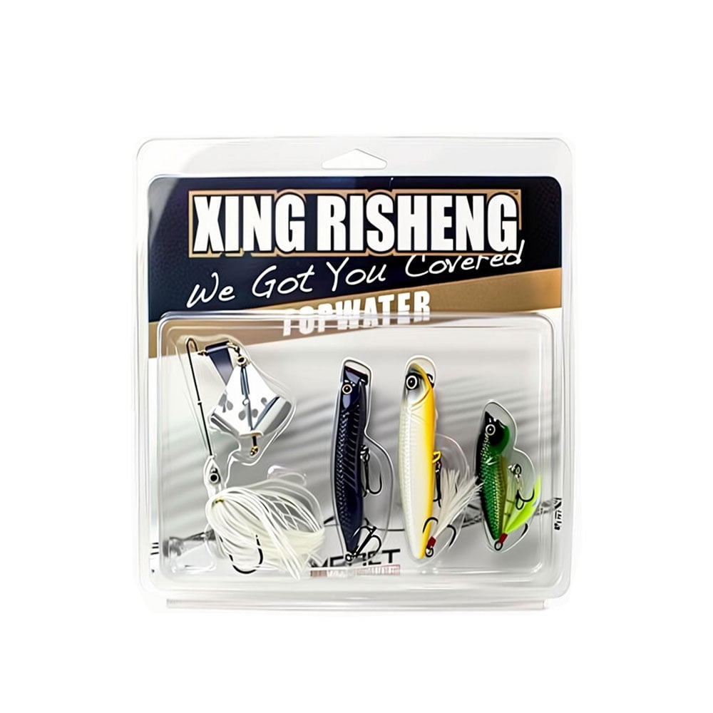 Customized Fishing Baits Clear Fishing Tackle Plastic Blister Box