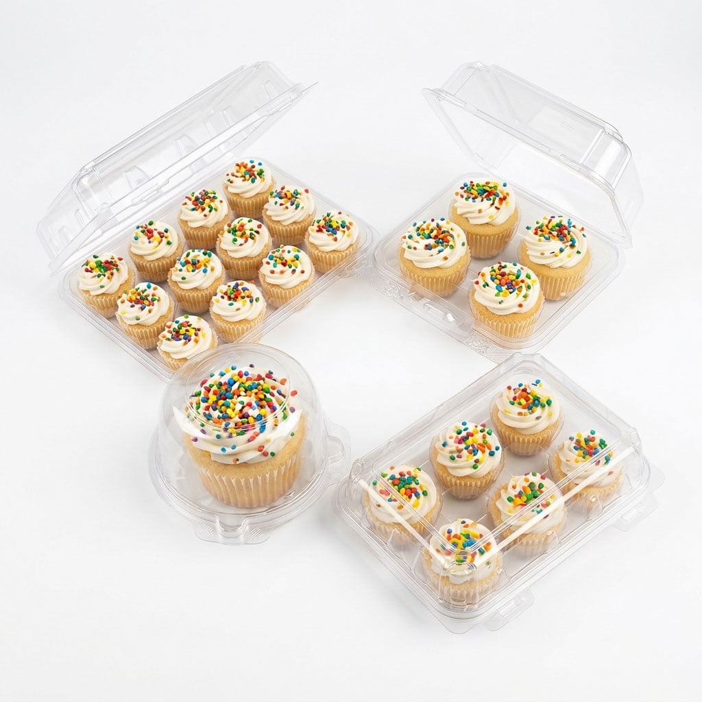 Swiss Roll Dessert Container