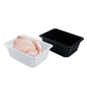Food Grade High-Barrier PP Meat Tray for Fresh Meat Packaging Leak-Proof Plastic MAP Tray Wholesale