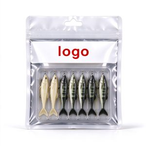 Custom Printed Fishing Lure Tackle Packaging Bag